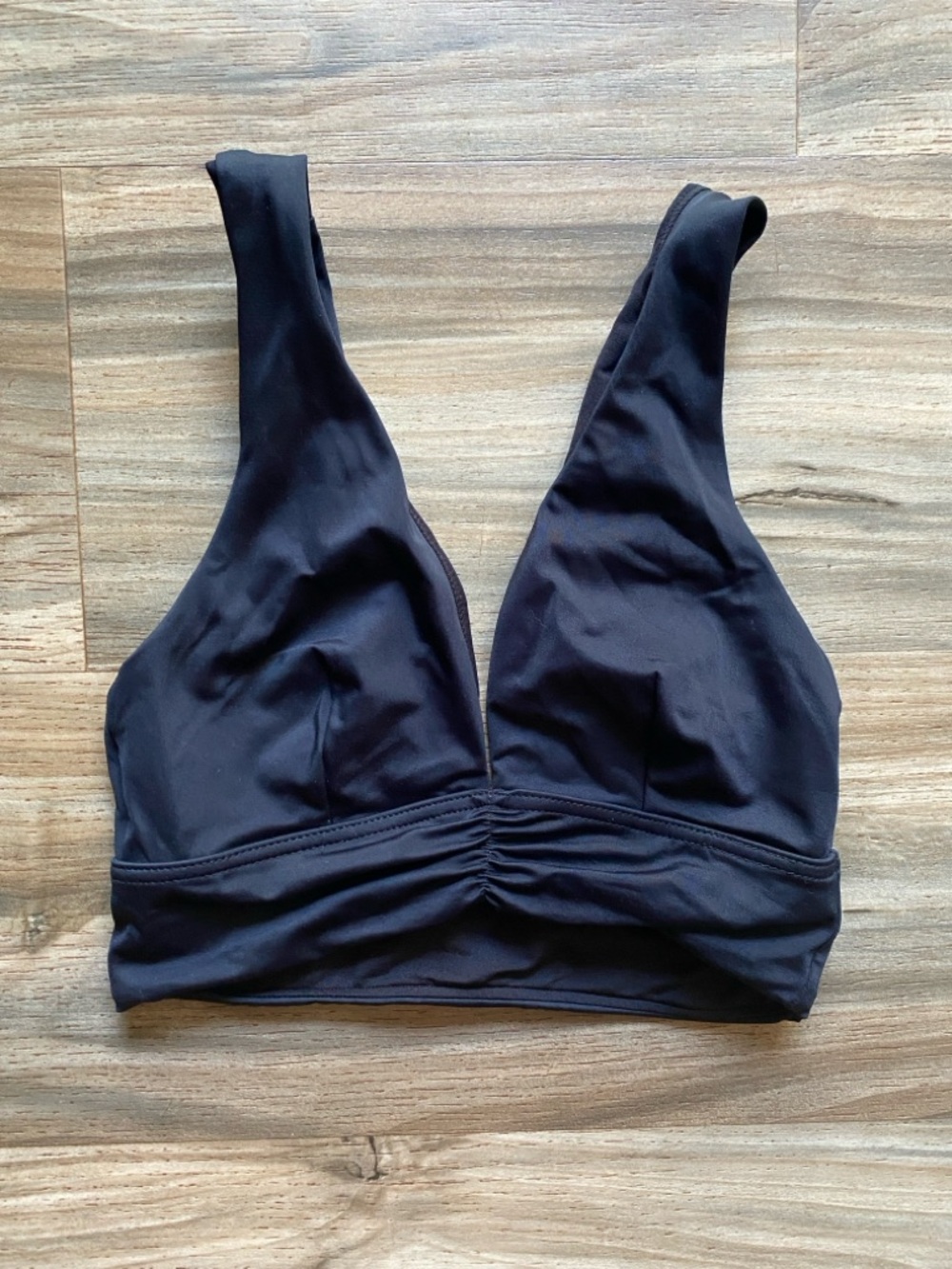 ASOS Design Maya Black Bikini Top